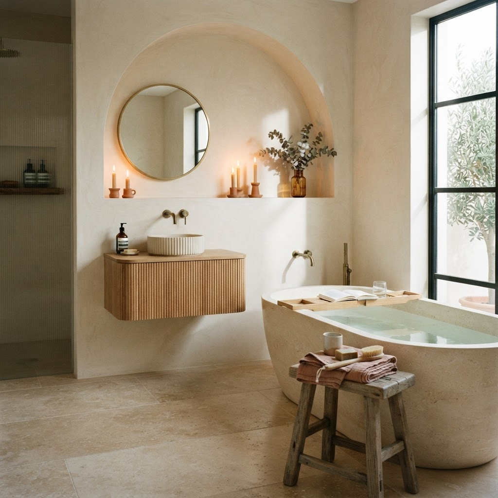 Stone Spa Bath